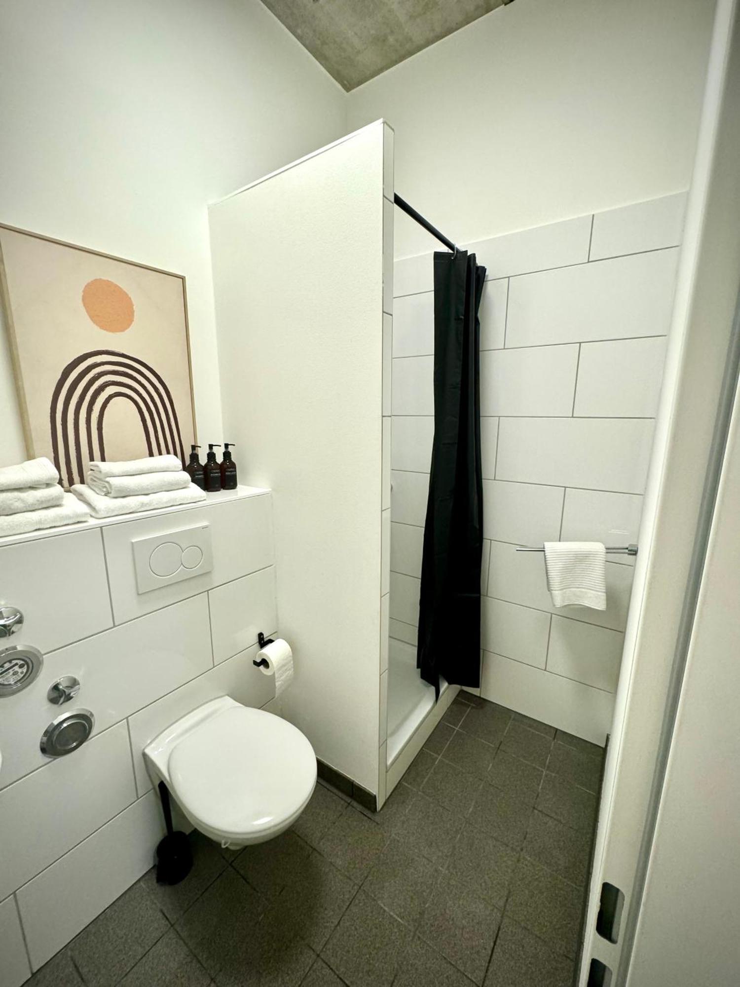 Elbapartment 29 Qm Mit Eigenem Badezimmer 함브루크 외부 사진
